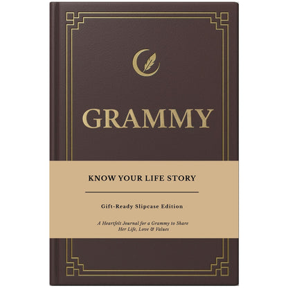 Grammy's Life Story Journal (Hardcover): A Meaningful Keepsake for Grammy to Share Her Journey and Memories