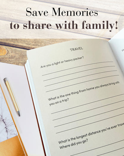 Grammy's Life Story Journal (Hardcover): A Meaningful Keepsake for Grammy to Share Her Journey and Memories