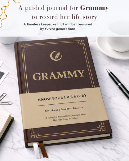 Grammy's Life Story Journal (Hardcover): A Meaningful Keepsake for Grammy to Share Her Journey and Memories