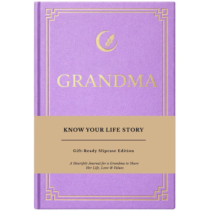 Grandma's Life Story Journal (Hardcover): A Meaningful Keepsake for Grandma to Share Her Journey and Memories