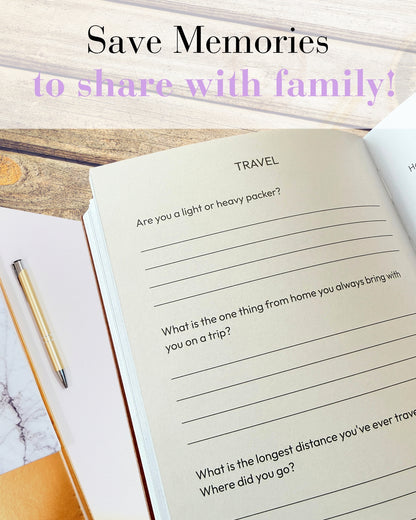 Grandma's Life Story Journal (Hardcover): A Meaningful Keepsake for Grandma to Share Her Journey and Memories