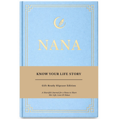 Nana's Life Story Journal (Hardcover): A Meaningful Keepsake for Nana to Share Her Journey and Memories,Sentimental Gifts for Mother's Day, Birthday & Christmas