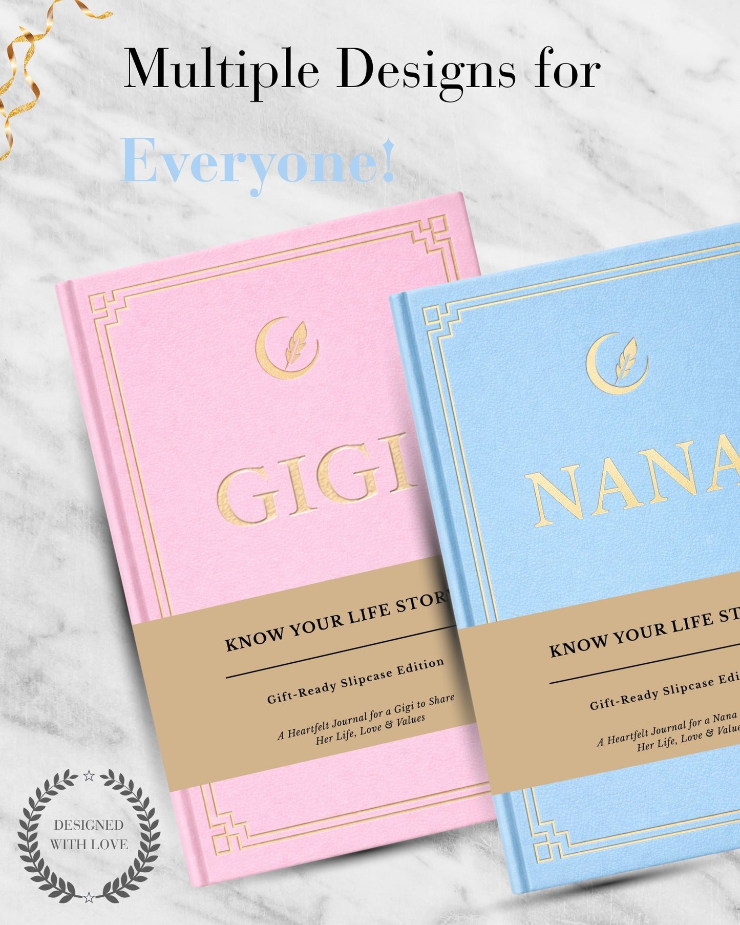 Nana's Life Story Journal (Hardcover): A Meaningful Keepsake for Nana to Share Her Journey and Memories,Sentimental Gifts for Mother's Day, Birthday & Christmas