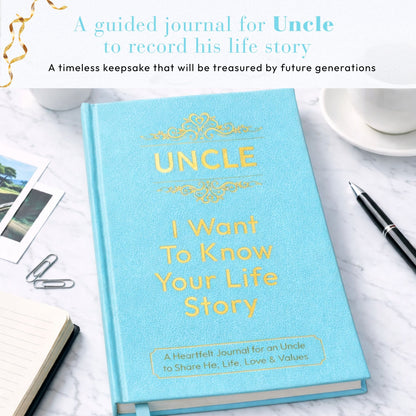 Uncle I Want to Know Your Life Story Gifts for Uncle