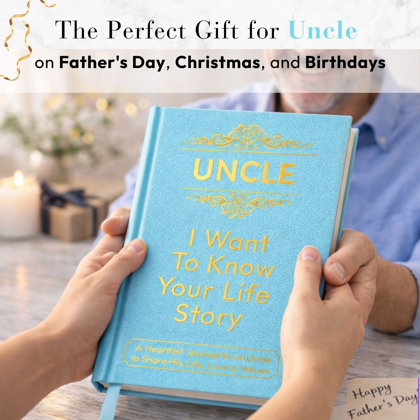 Uncle I Want to Know Your Life Story Gifts for Uncle